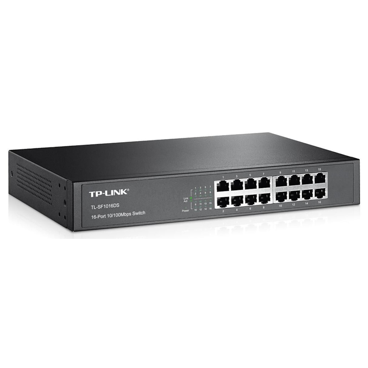سوئیچ شبکه رکمونت/دسکتاپ 16 پورت تی پی لینک مدل TL-SF1016DS-3